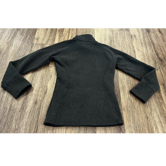 Cabelas Fleece Sweater Women’s Size Small Gray Green Long Sleeve Pullover - Picture 7 of 8